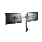 Soporte para monitor Techly ICA-LCD 582-D, 32 pulgadas, color negro, para escritorio