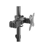 Soporte para monitor Techly ICA-LCD 582-D, 32 pulgadas, color negro, para escritorio