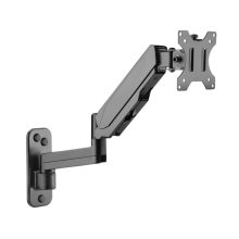 Soporte para TV Techly ICA-LCD G112, compatible con televisores de 81,3 cm (32 pulgadas), color negro. SKU: ICA-LCD G112