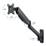 Techly ICA-LCD G112E, soporte para monitor de 32 pulgadas, color negro, SKU ICA-LCD G112E