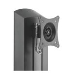 Soporte para monitor Techly ICA-LCD G27, ideal para pantallas de 33 cm (13 pulgadas) en color negro y rojo