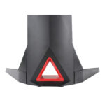 Soporte para monitor Techly ICA-LCD G27, ideal para pantallas de 33 cm (13 pulgadas) en color negro y rojo