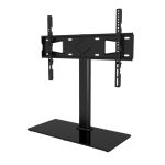 Soporte para TV Techly ICA-LCD S07L, soporte de pared negro para televisores de 65 pulgadas, SKU ICA-LCD S07L