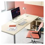 Soporte para monitor de escritorio Techly ICA-MS 461, transparente, ajustable para monitores de hasta 32 pulgadas