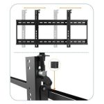 Soporte para TV Techly ICA-PLB 046F, adecuado para televisores de hasta 70 pulgadas, color negro, SKU ICA-PLB 046F