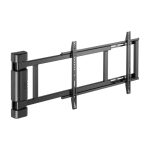 Soporte para TV Techly ICA-PLB 060M, compatible con televisores de hasta 190,5 cm (75 pulgadas), color negro, ajuste completo, SKU ICA-PLB 060M