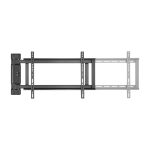 Soporte para TV Techly ICA-PLB 060M, compatible con televisores de hasta 190,5 cm (75 pulgadas), color negro, ajuste completo, SKU ICA-PLB 060M