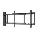 Soporte para TV Techly ICA-PLB 060M, compatible con televisores de hasta 190,5 cm (75 pulgadas), color negro, ajuste completo, SKU ICA-PLB 060M