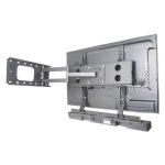 Techly ICA-PLB 102S soporte para TV negro con alta resistencia y ajuste universal