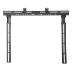 Techly ICA-PLB 102S soporte para TV negro con alta resistencia y ajuste universal