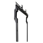 Techly ICA-PLB 102S soporte para TV negro con alta resistencia y ajuste universal