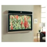 Techly ICA-PLB 102S soporte para TV negro con alta resistencia y ajuste universal