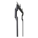 Techly ICA-PLB 102S soporte para TV negro con alta resistencia y ajuste universal