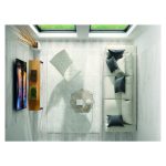 Soporte para TV Techly ICA-PLB 132L2 compatible con televisores de 65 pulgadas, color negro