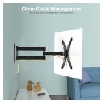 Soporte Techly ICA-PLB 136M para TV de 55 pulgadas, robusto y negro, SKU ICA-PLB 136M