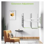 Techly ICA-PLB 136MW soporte para TV de 55 pulgadas en color blanco con capacidad de ajuste a pared, SKU ICA-PLB 136MW