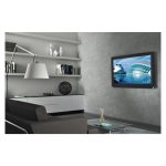 Soporte para TV de pared negro Techly modelo ICA-PLB 140M para televisores de 55 pulgadas