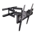 Soporte para TV Techly ICA-PLB 147M, adecuado para televisores de 55 pulgadas, color negro. SKU ICA-PLB 147M.