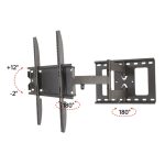 Soporte para TV Techly ICA-PLB 148M, adecuado para televisores de hasta 55 pulgadas, color negro, SKU ICA-PLB 148M