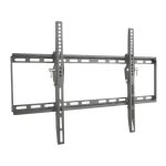Soporte para TV Techly, adecuado para televisores de 65 pulgadas, color negro, modelo ICA-PLB 161L, resistente y seguro