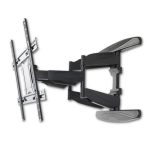 Soporte Techly ICA-PLB 172L para TV de hasta 2,03 m (80 pulgadas) en color negro, ideal para televisores grandes y montaje seguro