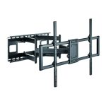 Soporte para TV Techly ICA-PLB 189B, 3,05 metros, 120 pulgadas, color negro con ajuste de inclinación. SKU: ICA-PLB 189B