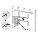 Soporte para TV Techly ICA-PLB 320MT, apto para televisores de 55 pulgadas, color negro, SKU ICA-PLB 320MT
