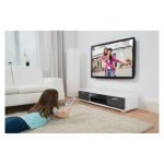 Soporte de TV Techly ICA-PLB 890, negro, para pantallas de hasta 2,03 m (80 pulgadas), SKU ICA-PLB 890, resistente y ajustable