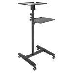 Techly soporte para ordenador portátil, color negro ajustable, modelo ICA-TB TPM-10