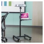 Techly soporte para ordenador portátil, color negro ajustable, modelo ICA-TB TPM-10