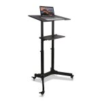 Soporte para ordenador portátil Techly ICA-TB TPM-1BK en color negro, ajustable para mayor comodidad y ergonomía