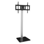 Soporte de TV Techly ICA-TR11 ajustable en negro y plata para pantallas de hasta 70 pulgadas. SKU: ICA-TR11