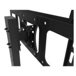 Soporte para TV Techly ICA-TR12 de 70 pulgadas, color negro, ajuste de altura, SKU ICA-TR12