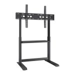 Soporte para TV Techly ICA-TR130BK en color negro con ajustabilidad para pantallas de 2,18 metros o 86 pulgadas. SKU: ICA-TR130BK