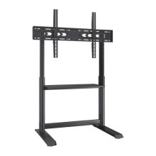 Soporte para TV Techly ICA-TR130BK en color negro con ajustabilidad para pantallas de 2,18 metros o 86 pulgadas. SKU: ICA-TR130BK