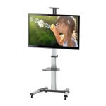 Soporte para pantalla de señalización de 70 pulgadas de Techly, modelo ICA-TR15 en color Plata. SKU ICA-TR15.