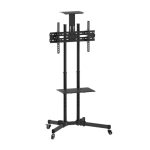 Soporte Techly ICA-TR16T para pantalla de señalización de 70 pulgadas, color negro, SKU ICA-TR16T