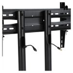 Soporte Techly ICA-TR16T para pantalla de señalización de 70 pulgadas, color negro, SKU ICA-TR16T