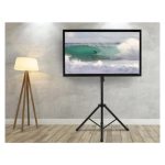 Soporte para pantalla de señalización Techly ICA-TR17T2 de 60 pulgadas en color negro, ideal para montar televisores y monitores grandes con estructura duradera y estable. SKU: ICA-TR17T2