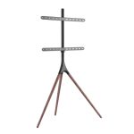 Techly soporte de TV para televisores de 65 pulgadas con acabado en Nuez, modelo ICA-TR18SAM