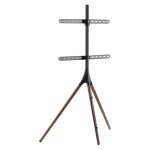 Techly soporte de TV para televisores de 65 pulgadas con acabado en Nuez, modelo ICA-TR18SAM