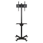 Soporte para TV Techly ICA-TR21, apto para televisores de 55 pulgadas, color negro, modelo ICA-TR21