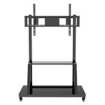 Techly ICA-TR30, soporte de 2,54 m para pantalla de señalización de 100 pulgadas en color negro, SKU: ICA-TR30