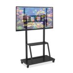 Techly ICA-TR30, soporte de 2,54 m para pantalla de señalización de 100 pulgadas en color negro, SKU: ICA-TR30
