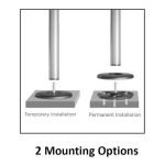 Techly ICA-TR32 soporte para TV de 70 pulgadas, color Plata. SKU: ICA-TR32