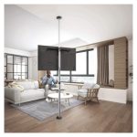 Techly ICA-TR32 soporte para TV de 70 pulgadas, color Plata. SKU: ICA-TR32