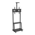 Soporte Techly ICA-TR33 para pantalla de señalización de 70 pulgadas en color negro, SKU ICA-TR33