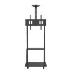 Soporte Techly ICA-TR33 para pantalla de señalización de 70 pulgadas en color negro, SKU ICA-TR33