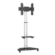 Soporte Techly ICA-TR3SL para pantalla de señalización de 70 pulgadas, color plata, SKU ICA-TR3SL