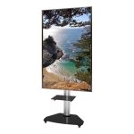 Soporte Techly ICA-TR3SL para pantalla de señalización de 70 pulgadas, color plata, SKU ICA-TR3SL